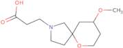 3-(9-Methoxy-6-oxa-2-azaspiro[4.5]decan-2-yl)propanoic acid