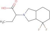 2-(4,4-Difluorooctahydro-2H-isoindol-2-yl)butanoic acid