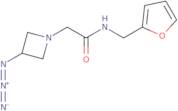 2-(3-Azidoazetidin-1-yl)-N-(furan-2-ylmethyl)acetamide