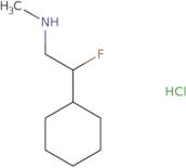 (2-Cyclohexyl-2-fluoroethyl)(methyl)amine hydrochloride