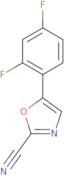 5-(2,4-Difluorophenyl)oxazole-2-carbonitrile