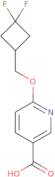 6-((3,3-Difluorocyclobutyl)methoxy)nicotinic acid