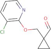 1-(((3-Chloropyridin-2-yl)oxy)methyl)cyclopropane-1-carbaldehyde