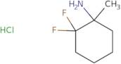 2,2-Difluoro-1-methylcyclohexan-1-amine hydrochloride