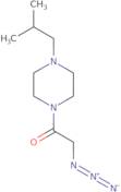 2-Azido-1-(4-isobutylpiperazin-1-yl)ethan-1-one