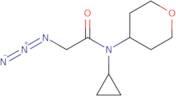 2-Azido-N-cyclopropyl-N-(tetrahydro-2H-pyran-4-yl)acetamide