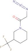 2-Azido-1-(3-(trifluoromethyl)piperidin-1-yl)ethan-1-one