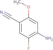 4-Amino-5-fluoro-2-methoxybenzonitrile