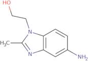 2-(5-Amino-2-methyl-1H-1,3-benzodiazol-1-yl)ethan-1-ol