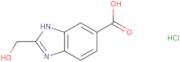 2-Hydroxymethyl-1H-benzoimidazole-5-carboxylicacid hydrochloride