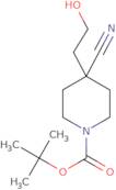 tert-Butyl 4-cyano-4-(2-hydroxyethyl)piperidine-1-carboxylate