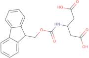 3-(9H-Fluoren-9-ylmethoxycarbonylamino)pentanedioic acid