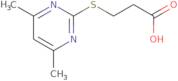 2-(2-Carboxyethyl)thio-4,6-dimethylpyrimidine