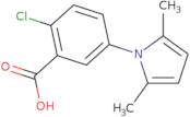 2-Chloro-5-(2,5-dimethyl-1H-pyrrol-1-yl)benzoic acid