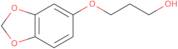 3-(1,3-Dioxaindan-5-yloxy)propan-1-ol