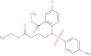 Methyl 5-chloro-2-[(4-ethoxy-4-oxobutyl)-(4-methylphenyl)sulfonylamino]benzoate