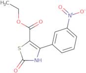 Ethyl 4-(3-nitrophenyl)-2-oxo-2,3-dihydrothiazole-5-carboxylate