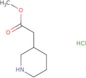 Methyl 2-(piperidin-3-yl)acetate HCl