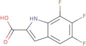 5,6,7-Trifluoro-1H-indole-2-carboxylic acid