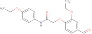 2-(2-Ethoxy-4-formylphenoxy)-N-(4-ethoxyphenyl)acetamide