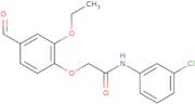 N-(3-Chlorophenyl)-2-(2-ethoxy-4-formylphenoxy)acetamide