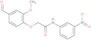 2-(4-Formyl-2-methoxyphenoxy)-N-(3-nitrophenyl)acetamide