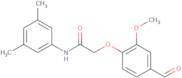 N-(3,5-Dimethylphenyl)-2-(4-formyl-2-methoxyphenoxy)acetamide