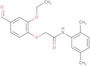 N-(2,5-Dimethyl-phenyl)-2-(2-ethoxy-4-formyl-phenoxy)-acetamide