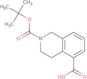 2-[(tert-butoxy)carbonyl]-1,2,3,4-tetrahydroisoquinoline-5-carboxylic acid