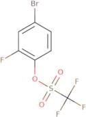 4-Bromo-2-fluorophenyl trifluoromethanesulphonate