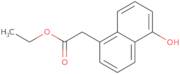 ethyl 2-(5-oxidanylnaphthalen-1-yl)ethanoate