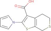 2-(1H-Pyrrol-1-yl)-4H,5H,7H-thieno[2,3-c]thiopyran-3-carboxylic acid