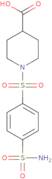 1-(4-Sulfamoylbenzenesulfonyl)piperidine-4-carboxylic acid