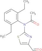 N-(2,6-Diethylphenyl)-N-(4-formyl-1,3-thiazol-2-yl)acetamide