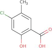 4-Chloro-2-hydroxy-5-methylbenzoic acid