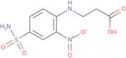 3-[(2-Nitro-4-sulfamoylphenyl)amino]propanoic acid