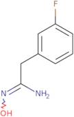 2-(3-Fluorophenyl)-N-hydroxyethanimidamide