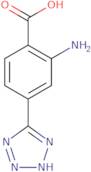 2-amino-4-(1H-tetrazol-5-yl)benzoic Acid