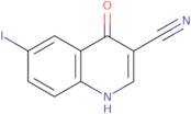 6-Iodo-4-oxo-1,4-dihydroquinoline-3-carbonitrile