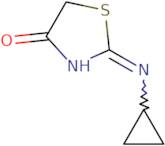 2-(Cyclopropylamino)-4,5-dihydro-1,3-thiazol-4-one