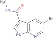 1H-Pyrrolo[2,3-b]pyridine-3-carboxamide, 5-bromo-N-methyl-