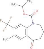 Isopropyl 7-methyl-5-oxo-8-(trifluoromethyl)-2,3,4,5-tetrahydro-1H-benzo[b]azepine-1-carboxylate