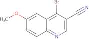 4-Bromo-6-methoxyquinoline-3-carbonitrile