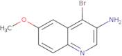 4-Bromo-6-methoxyquinolin-3-amine