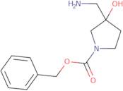 1-Cbz-3-aminomethyl-3-hydroxypyrrolidine