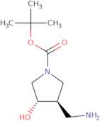 trans-1-Boc-3-(aminomethyl)-4-hydroxypyrrolidine ee