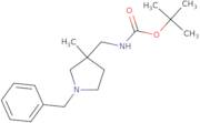 3-(Boc-aminomethyl)-1-benzyl-3-methylpyrrolidine