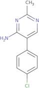 5-(4-Chlorophenyl)-2-methylpyrimidin-4-amine