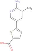 5-(6-Amino-5-methylpyridin-3-yl)thiophene-2-carboxylic acid