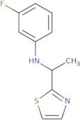 3-Fluoro-N-[1-(1,3-thiazol-2-yl)ethyl]aniline